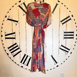 Patch Maxi Dress